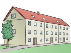 Ein Haus.